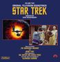 "Volume Two, Original Television Soundtrack, Star Trek." Zwei Bilder: Raumschiff vor Explosion, zwei Personen im Kampf mit Stäben., LP