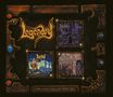 "Legendry", viermal als Logo. Darunter Covers in einem Rahmen mit Edelsteinen und der Text "The Epic Metal Box Set"., 3 CDs