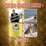 "Golden-Dance-Classics", "Volume 2"; vier Albumcover auf metallischem Hintergrund., 1 CD und 1 DVD