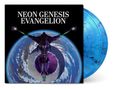 Shirō Sagisu: Filmmusik: Neon Genesis Evangelion / O.S.T. Series (Blue & Black Marbled Vinyl), 2 LPs