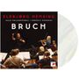 "Eldbjørg Hemsing", "Oslo Philharmonic / Gergely Madaras", "Bruch". Ein Orchester spielt in einem Saal, Geigerin vorne., LP