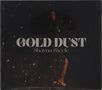 "GOLD DUST" und "Shayna Steele" in großen, markanten Buchstaben. Eine Frau in elegantem Schwarz mit goldenen Lichtpunkten., CD