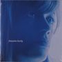 Text: "françoise hardy". Nahaufnahme eines Gesichts in einem blauen Farbton., LP