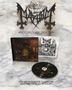 "Liturgy of Death" und "Ltd. CD mediabook in slipcase available from all retailers." Oben ein düsteres Logo mit Totenkopf.