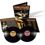 "Terry Callier at the Earl of Old Town" steht in auffälliger Schrift. Dazu zwei Schallplatten und ein geöffnetes Albumcover., 2 LPs