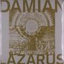 Text: "DAMIAN LAZARUS" und "MAGICKAL". Illustration: Alchemistische und mystische Symbole mit Sonnenstrahlen und Figuren., 2 LPs