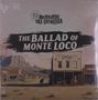 Text: "Melbourne Ska Orchestra", "THE BALLAD OF MONTE LOCO". Illustration einer Westernstadt mit Bergen und einem Reiter.