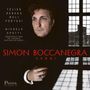 TÉZIER REBEKA MELI PERTUSI MICHELE SPOTTI; SIMON BOCCANEGRA VERDI. Ein Mann mit nachdenklichem Blick vor einem Fenster.
