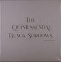 "The Quintessential Black Sorrows Volumes I & II" in eleganter Schrift auf einem schlichten hellen Hintergrund., 2 LPs