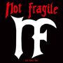 "Not fragile" in roter Schrift oben, "WHO DARES WINS" unten. Großes weißes "nf" in gotischer Schrift zentriert., LP
