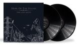 Text: "Hope Of The States - The Lost Riots." Zwei schwarze Vinyl-Schallplatten und eine dunkle, städtische Illustration., 2 CDs