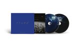 „THE FAITH TOUR“ steht auf einem blauen Cover. Schwarz-weiße Menschenmenge, zwei CDs mit Lichtern und Bühne., 2 CDs