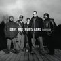 Text: "DAVE MATTHEWS BAND EVERYDAY". Schwarz-weißes Foto von fünf Personen auf einem Holzsteg, umgeben von Bäumen., 2 LPs