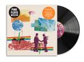 Vinyl-Cover mit "PINK FLOYD 8-TRACKS", Hits wie "Wish You Were Here", Collagen aus Grafiken und Farben., LP