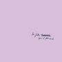 Handschrift: "la fille qui a plus mal", das Wort "tourne" ist durchgestrichen, auf einem hellvioletten Hintergrund., CD