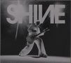 Der Text "SHINE" ist groß und markant. Unten ist eine Person in weiß, die eine Gitarre mit auffälligem Muster spielt., CD