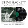 Text: "Steve Hackett Genesis Revisited. Gatefold 180g Black 2LP & LP-Booklet." Cover zeigt ein Paar umarmt, kosmisches Design., 2 LPs