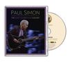 „PAUL SIMON The Quiet Celebration Concert“ auf Blu-ray-Cover und Disc mit holografischem Hintergrund., Blu-ray Disc