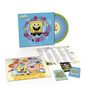 Texte: "Die Songs zur TV-Serie", "WOOHOO", "HAVING A SHELL OF A TIME". Illustration von SpongeBob mit Quallen, farbenfroh., LP