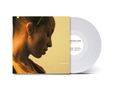 Text: "sade lovers rock". Profil einer Frau, nach unten blickend. Schallplatte sichtbar hinter dem Cover., LP