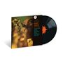 "Further Definitions", Benny Carter, Coleman Hawkins. Plattencover mit einem Musiker, schwarze Vinyl-Schallplatte., LP