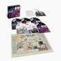 Box-Set mit CDs, auf denen "FREAK OUT! The Mothers of Invention" steht, ein Booklet und eine Karte mit "FREAK OUT! Hot Spots"., 5 CDs und 1 Blu-ray Audio