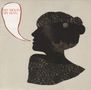 Text: "MY MOON MY MAN". Schwarze Silhouette einer Frau mit einer Sprechblase auf hellem Hintergrund., LP