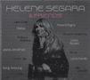 "HELENE SEGARA & FRIENDS", darunter Namen wie Julien Doré. Eine Frau mit langen Haaren lächelt, lehnt auf ihrer Hand., CD