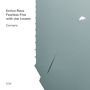 Text: Enrico Rava Fearless Five with Joe Lovano Corners. Minimalistisches Design mit Vogel und schräg verlaufender Linie., CD