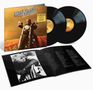 Text: "Bob Seger Face the Promise Expanded Edition", "20th Anniversary 2LP Expanded Edition". Zwei schwarze Vinyl-Schallplatten, ein geöffnetes Booklet mit Songtexten, ein Cover mit einem Motorradfahrer auf einer Straße., 2 LPs