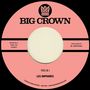 Das Logo oben zeigt eine Krone. Text: "BIG CROWN", "YOU & I", "LES IMPRIMÉS", "Produced by M. Martens"., Single 7"