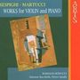 Giuseppe Martucci (1856-1909): Violinsonate op.22, CD