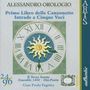 Alessandro Orologio (1555-1633): Primo Libro delle Canzonetta a tre Voci, CD