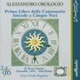 Alessandro Orologio: Primo Libro delle Canzonetta a tre Voci, CD