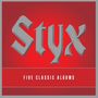 Styx: 5 Classic Albums, CD,CD,CD,CD,CD