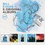 Bill Evans (Piano): 5 Original Albums (60 Jahre Verve), CD,CD,CD,CD,CD