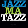 Text: "GURU's JAZZ MATAZZ VOL. 1 deluxe edition". Bunte Schrift auf schwarzem Hintergrund., 3 LPs