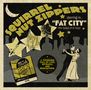 "Squirrel Nut Zippers", "Fat City", "A swinging tale of lust, betrayal and redemption." Illustration mit tanzendem Paar., CD