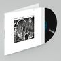 "Stanley Cowell Trio Illusion Suite". Schwarz-weißes Cover mit abstrakten Motiven und Schallplatte., LP