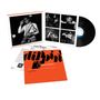 Albumcover „Dippin'“ von Hank Mobley. Fotos eines Saxophonisten und Bandkollegen. Schwarze Vinyl-Schallplatte., LP