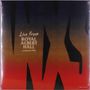 „Live from Royal Albert Hall, London 1986“. Farbverlauf von Blau zu Rot mit schwarzen, flammenartigen Formen., LP