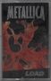 "METALLICA" in großer Schrift oben, "LOAD" unten. Dahinter ist eine flüssige, rot-schwarze Musterung.