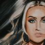 Keine Texte vorhanden. Es ist eine Illustration eines Gesichts mit blonden Haaren und ausdrucksstarken Augen., CD