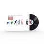 "SUPERTRAMP", "BROTHER WHERE YOU BOUND". Illustrationen zeigen Evolution vom Affen zum Mann, daneben eine Schallplatte., LP