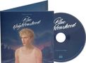 "Blue Neighbourhood" und "Troye Sivan" in weißer Schrift. Illustration eines jungen Mannes vor einem nächtlichen Himmel., CD