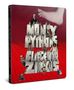 Text: "Monty Pythons Fliegender Zirkus." Illustration: Surreal, mit Personen und einem großen Fuß auf rotem Hintergrund., Blu-ray Disc
