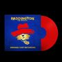 „PADDINGTON THE MUSICAL“ und „ORIGINAL CAST RECORDING“ stehen in Gelb auf Blau. Ein roter Hut und eine rote Schallplatte.