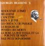 George Brassens: X, LP, LP