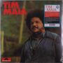 "TIm MAIA" in roten Buchstaben oben links. Ein Mann mit lockigem Haar und Bart trägt eine Kette, vor einem verschwommenen Hintergrund. , LP