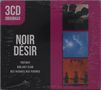 3CD ORIGINAUX, NOIR DÉSIR, TOSTAKY, 666.667 CLUB, DES VISAGES DES FIGURES; links schwarzer, rechts pinker Bereich, Bilder., 3 CDs